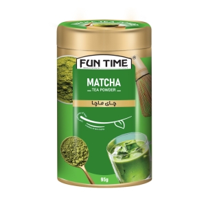 پودر ماچا قوطی فلزی