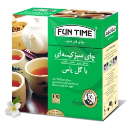 چای کیسه ای سبز یاس 100 عددی